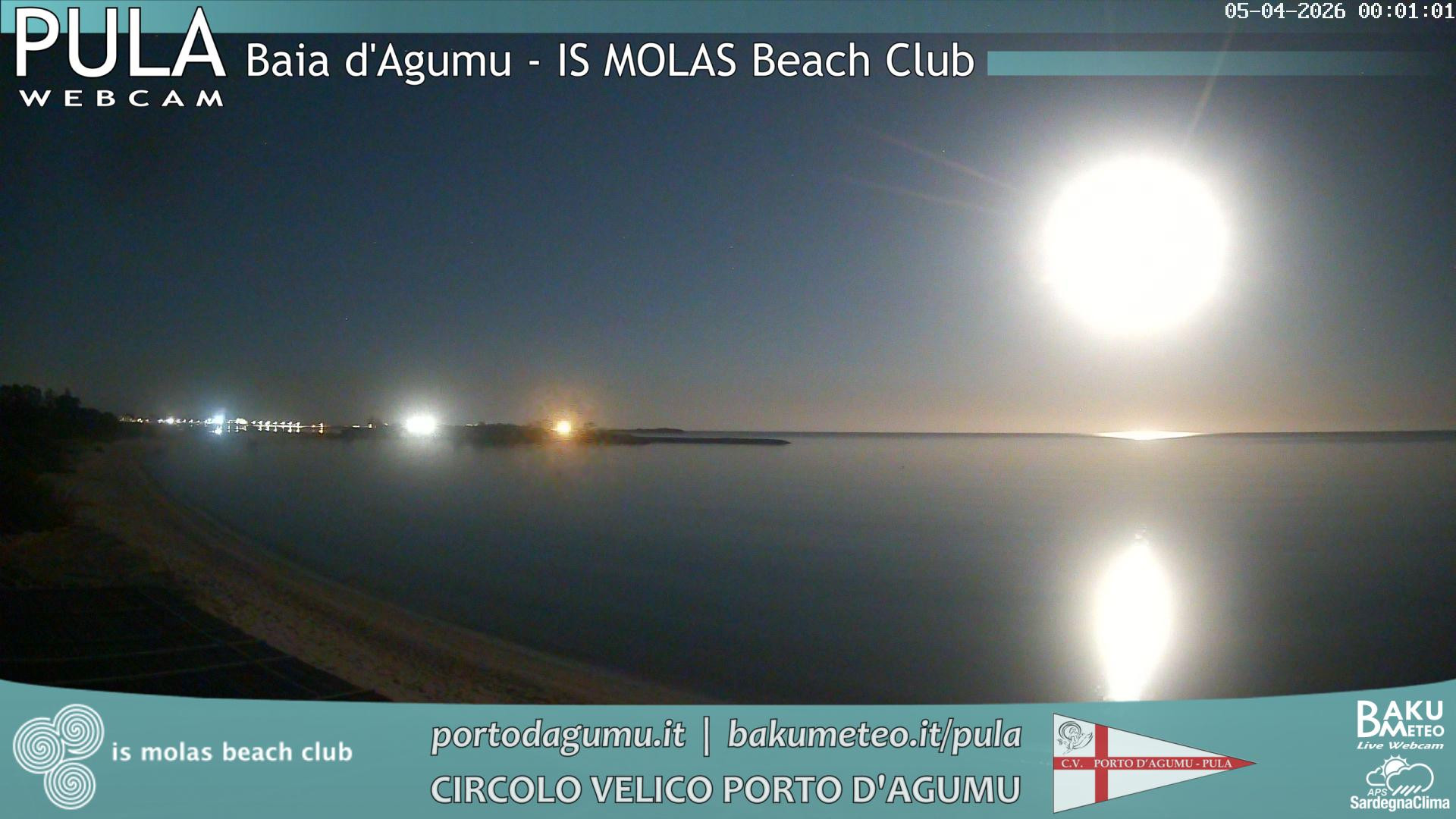 time-lapse frame, Porto d'Agumu webcam
