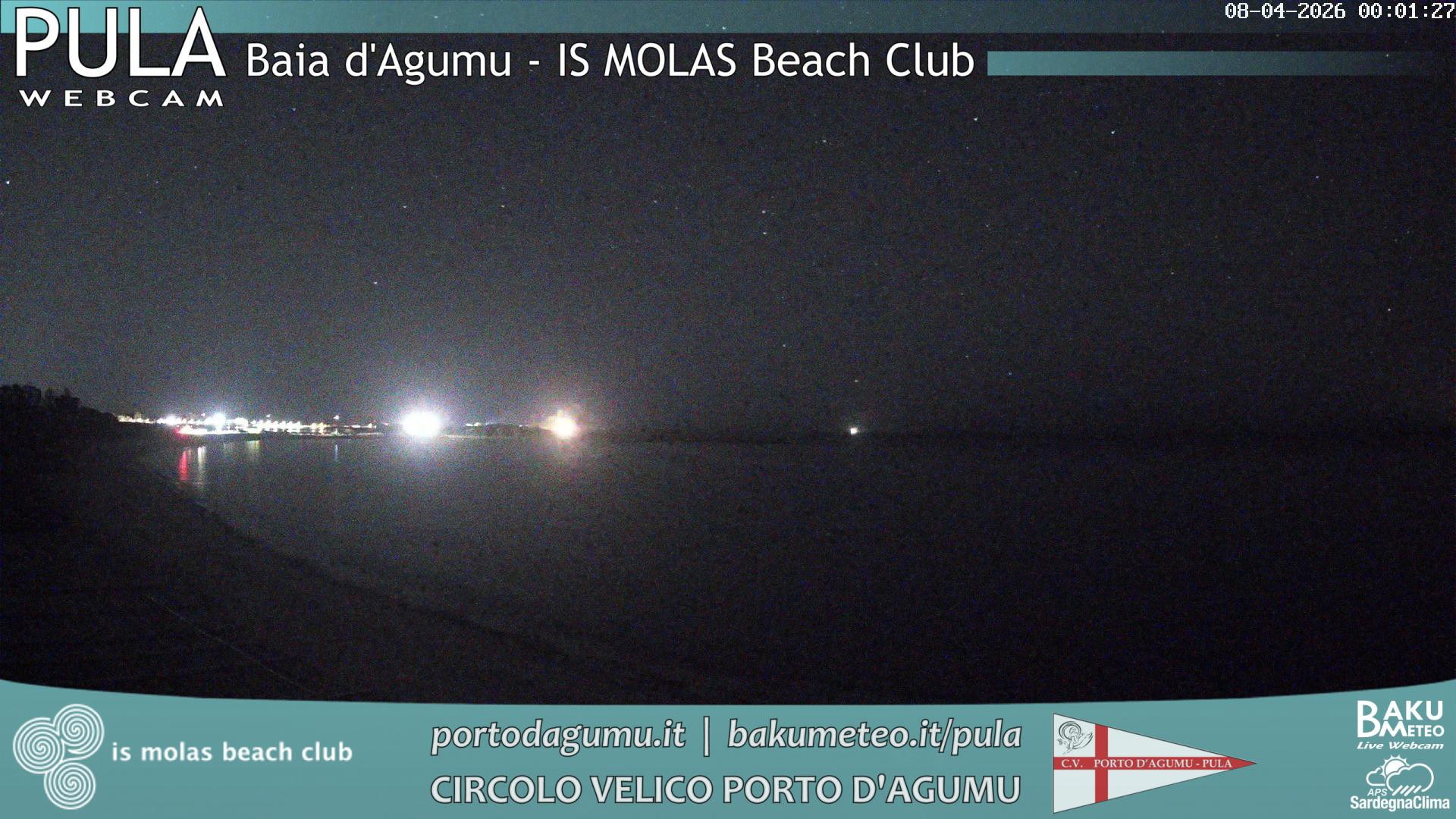 time-lapse frame, Porto d'Agumu webcam