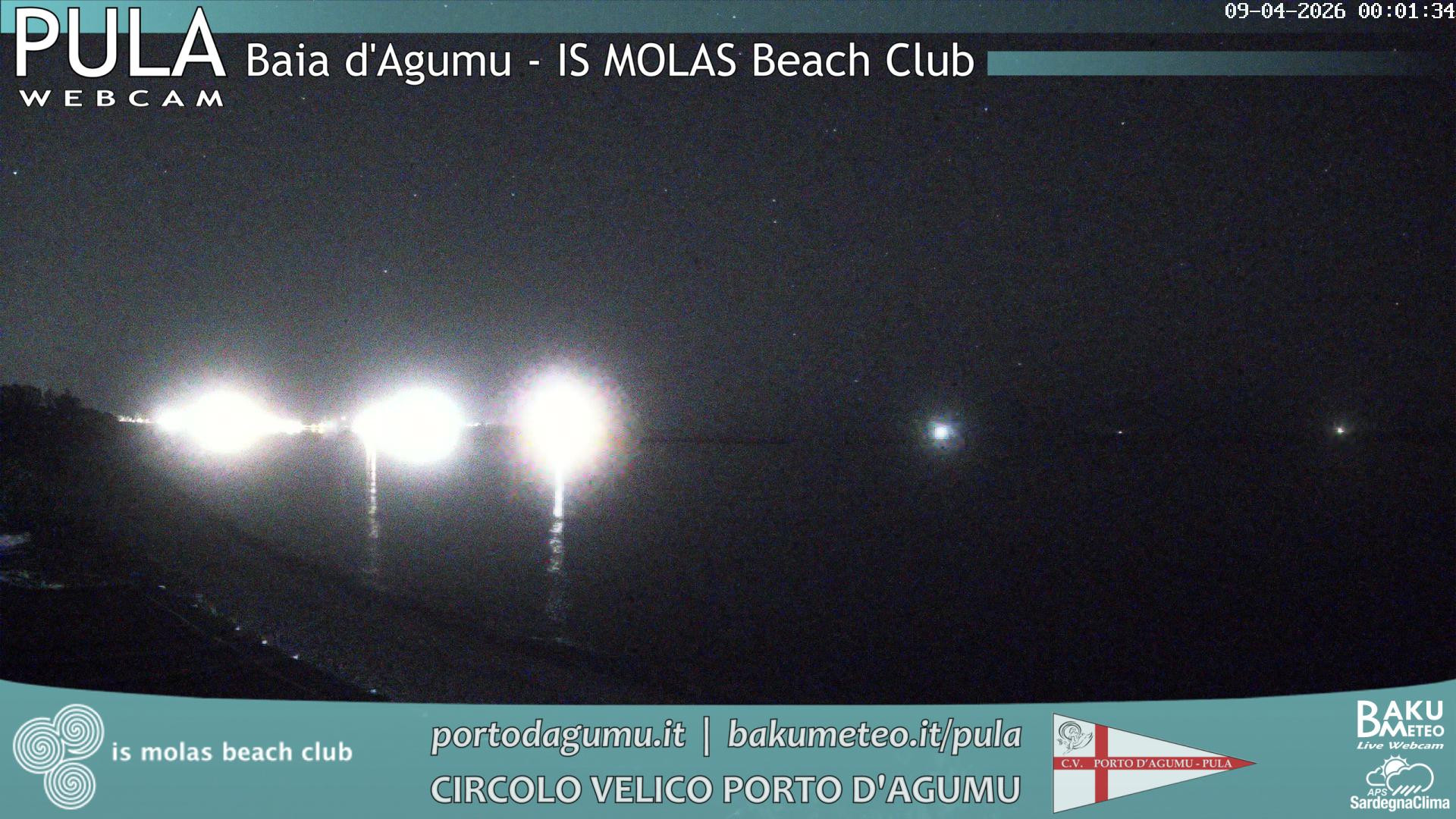 time-lapse frame, Porto d'Agumu webcam