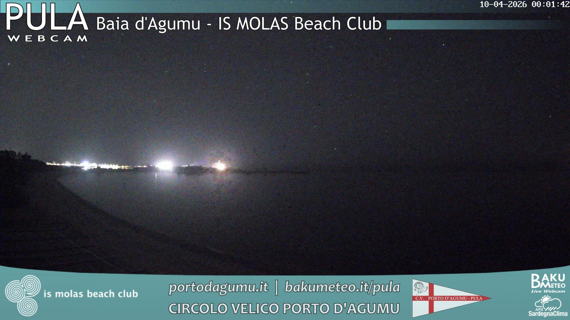 time-lapse frame, Porto d'Agumu webcam