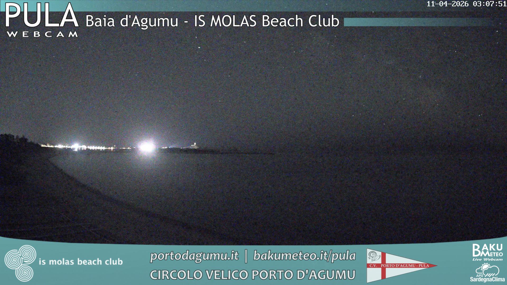 time-lapse frame, Porto d'Agumu webcam