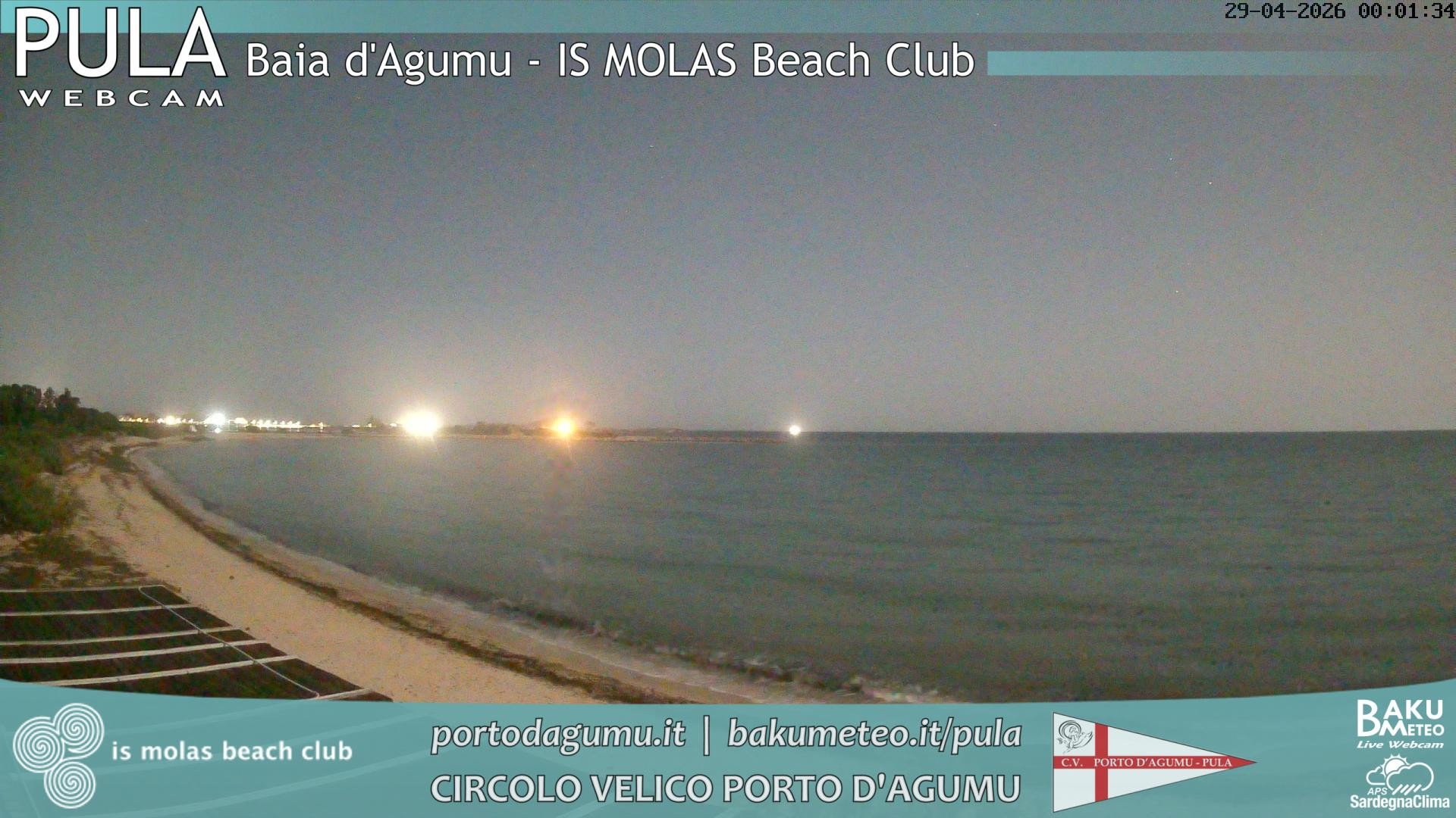 time-lapse frame, Porto d'Agumu webcam