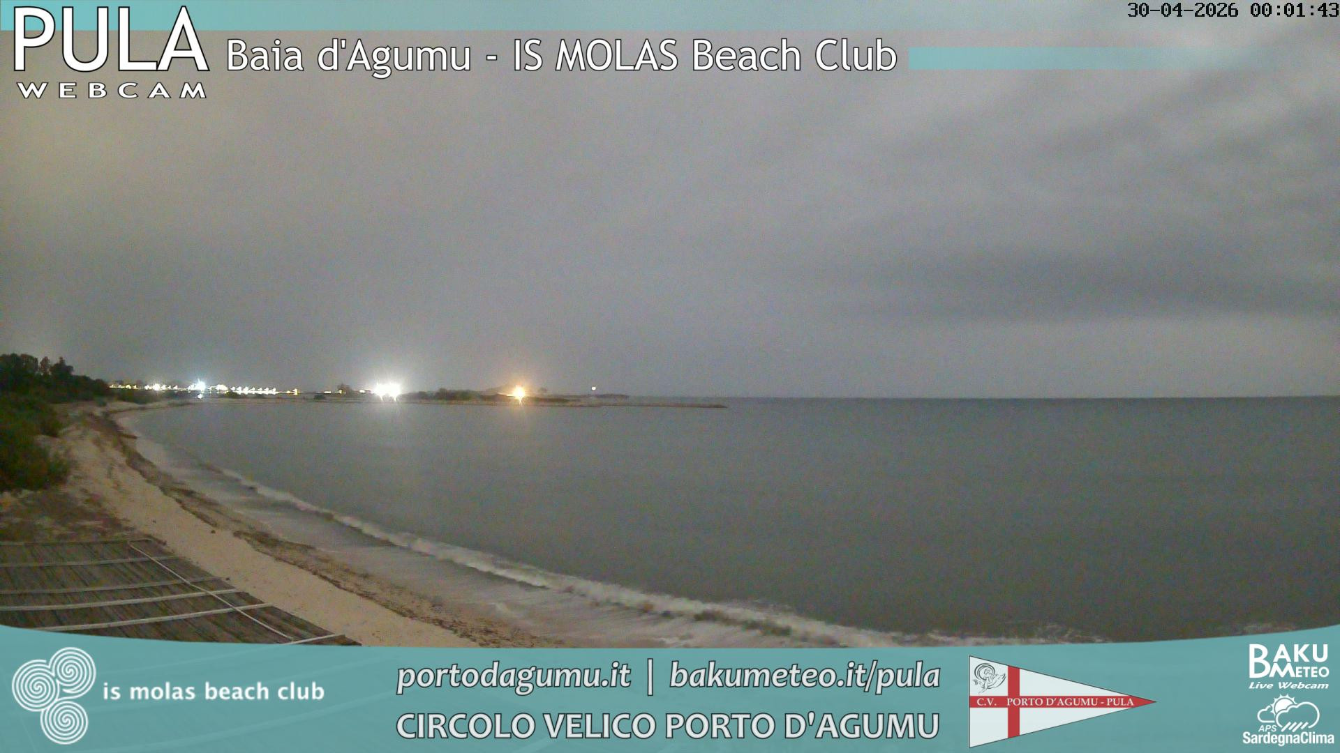 time-lapse frame, Porto d'Agumu webcam