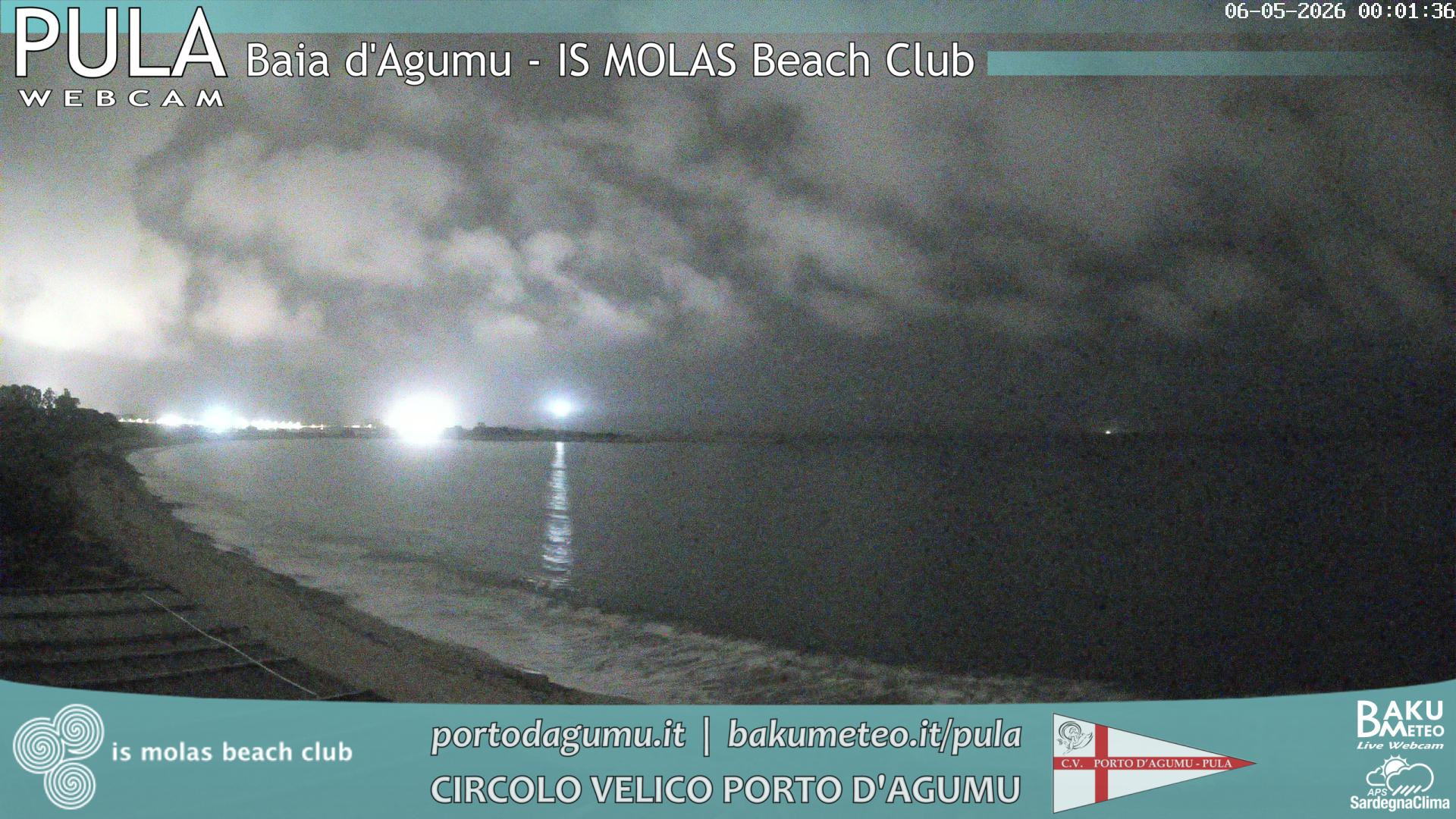 time-lapse frame, Porto d'Agumu webcam
