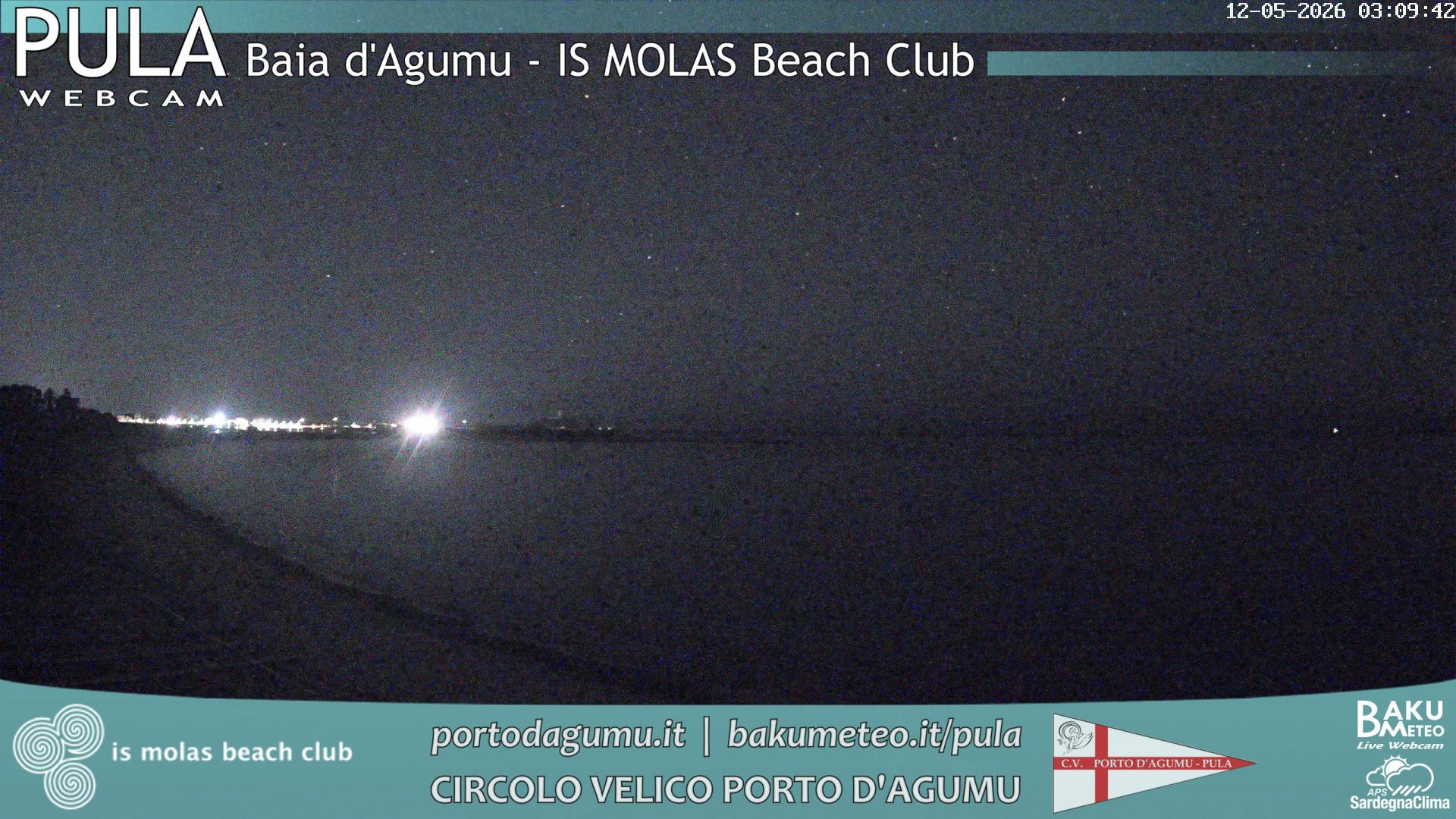 time-lapse frame, Porto d'Agumu webcam