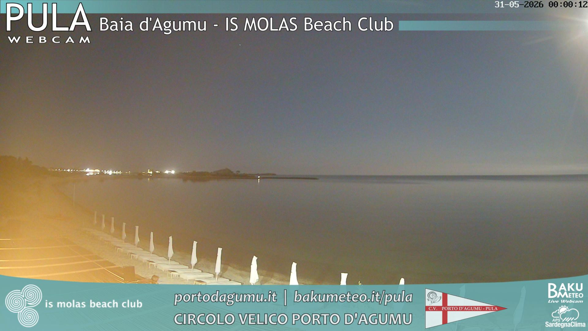 time-lapse frame, Porto d'Agumu webcam