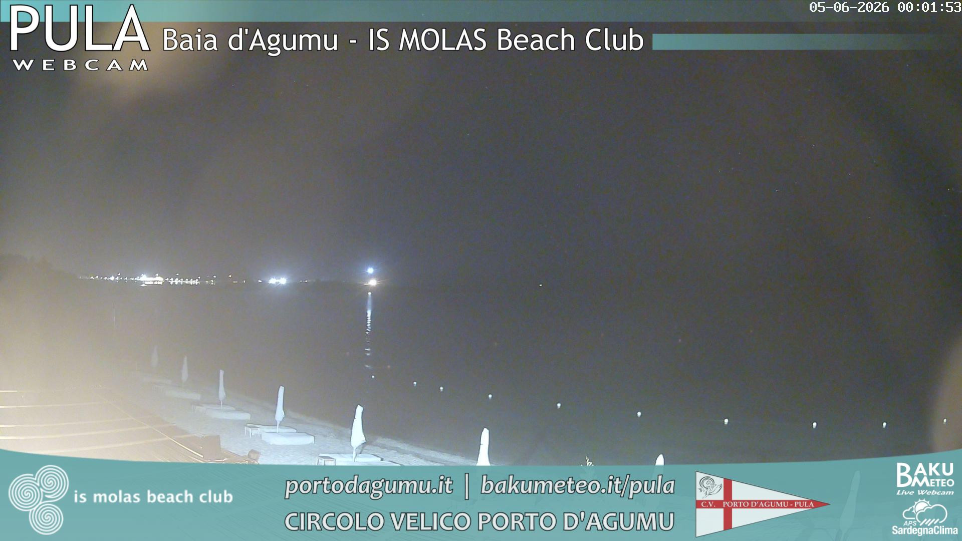 time-lapse frame, Porto d'Agumu webcam