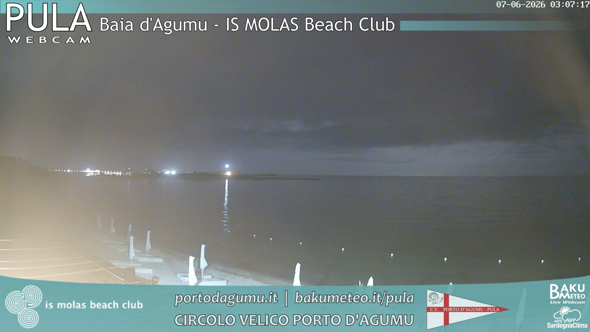 time-lapse frame, Porto d'Agumu webcam