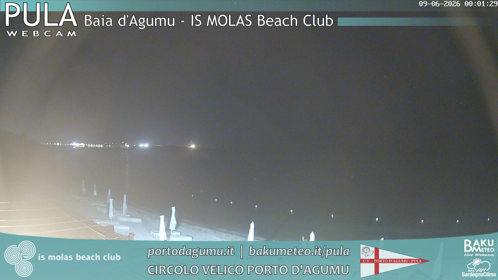 time-lapse frame, Porto d'Agumu webcam