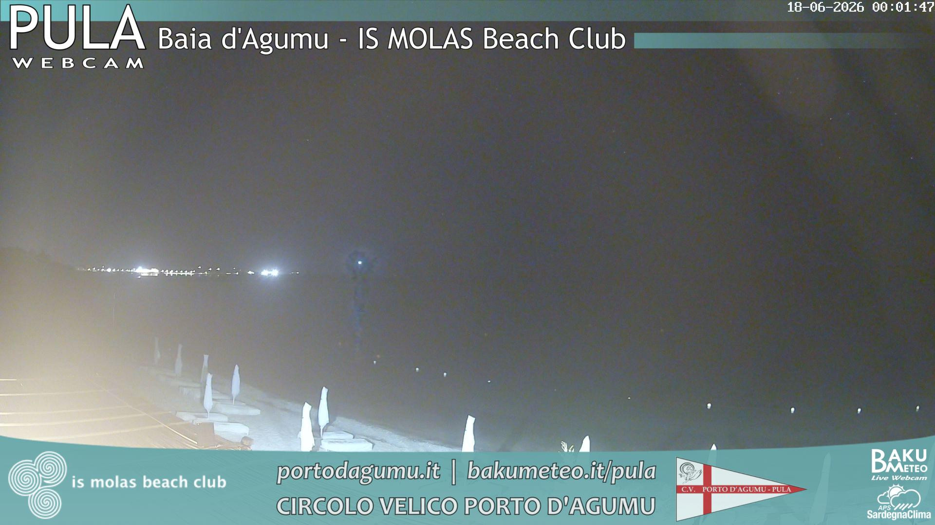 time-lapse frame, Porto d'Agumu webcam