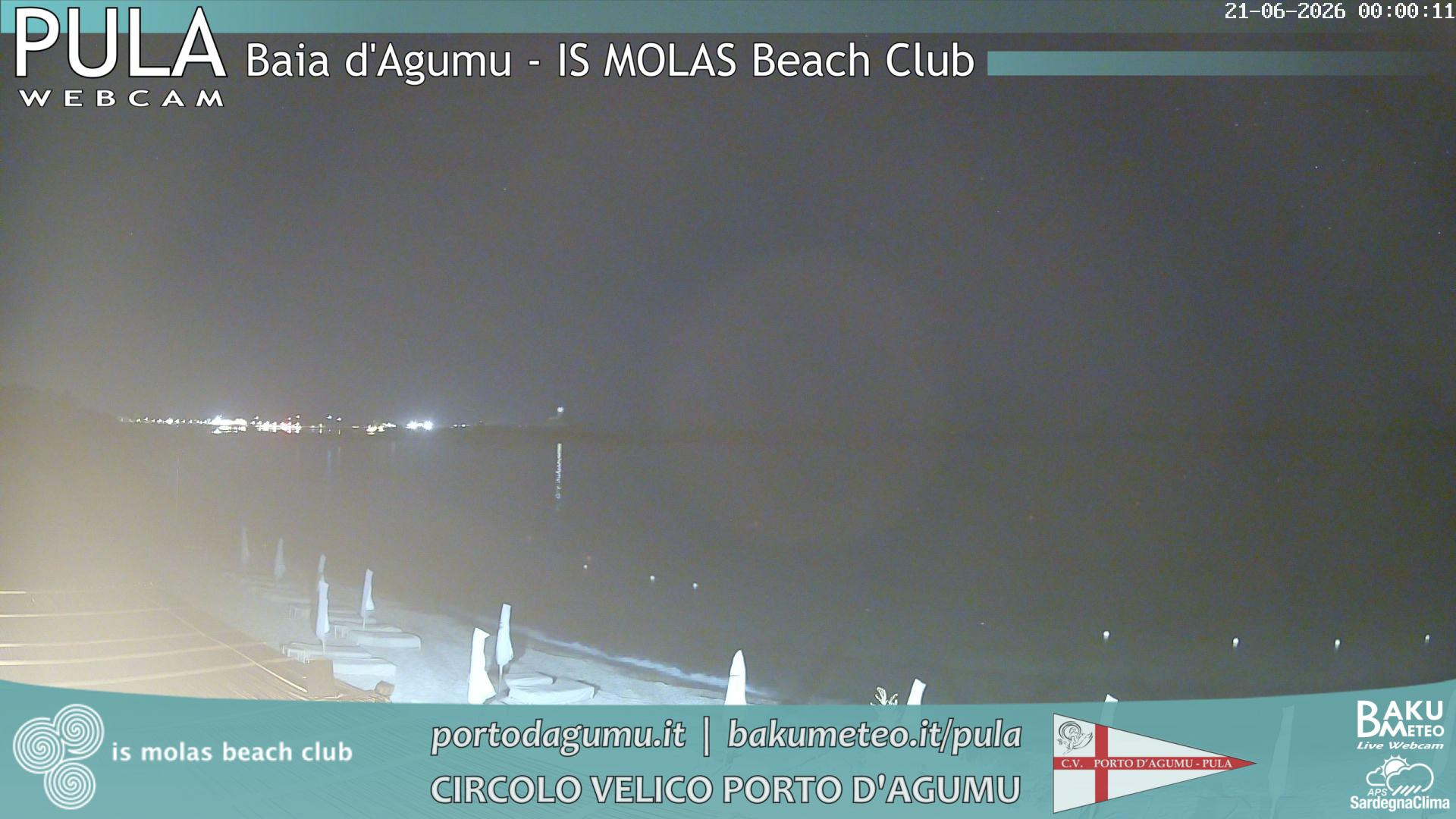 time-lapse frame, Porto d'Agumu webcam