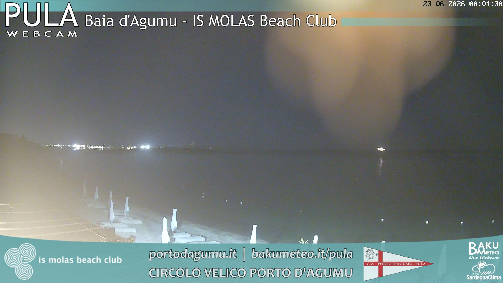 time-lapse frame, Porto d'Agumu webcam