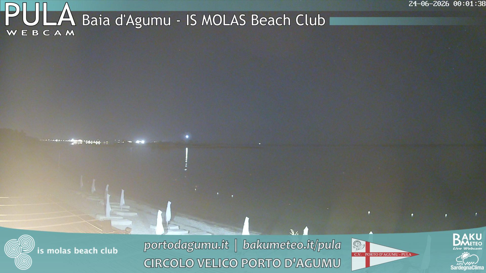 time-lapse frame, Porto d'Agumu webcam