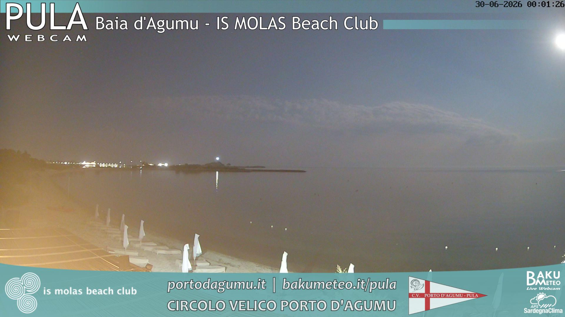 time-lapse frame, Porto d'Agumu webcam