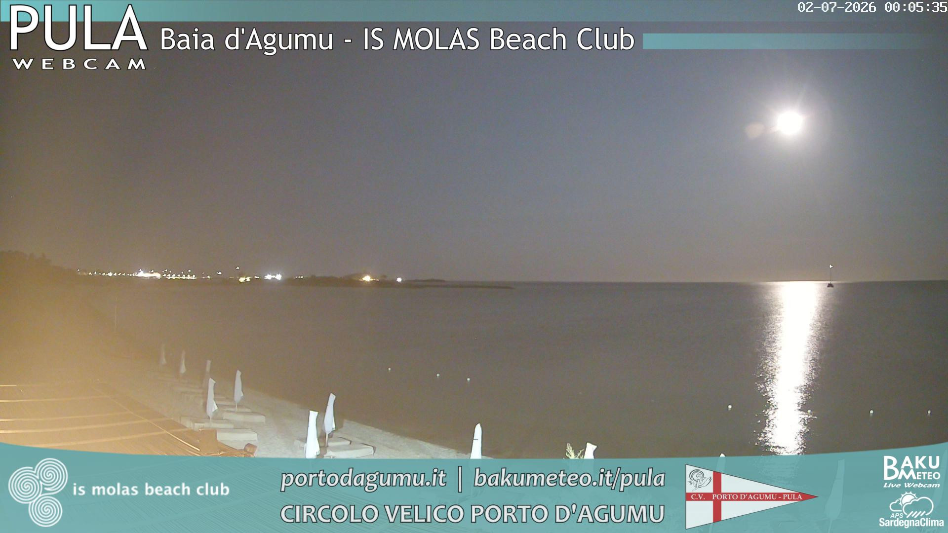 time-lapse frame, Porto d'Agumu webcam