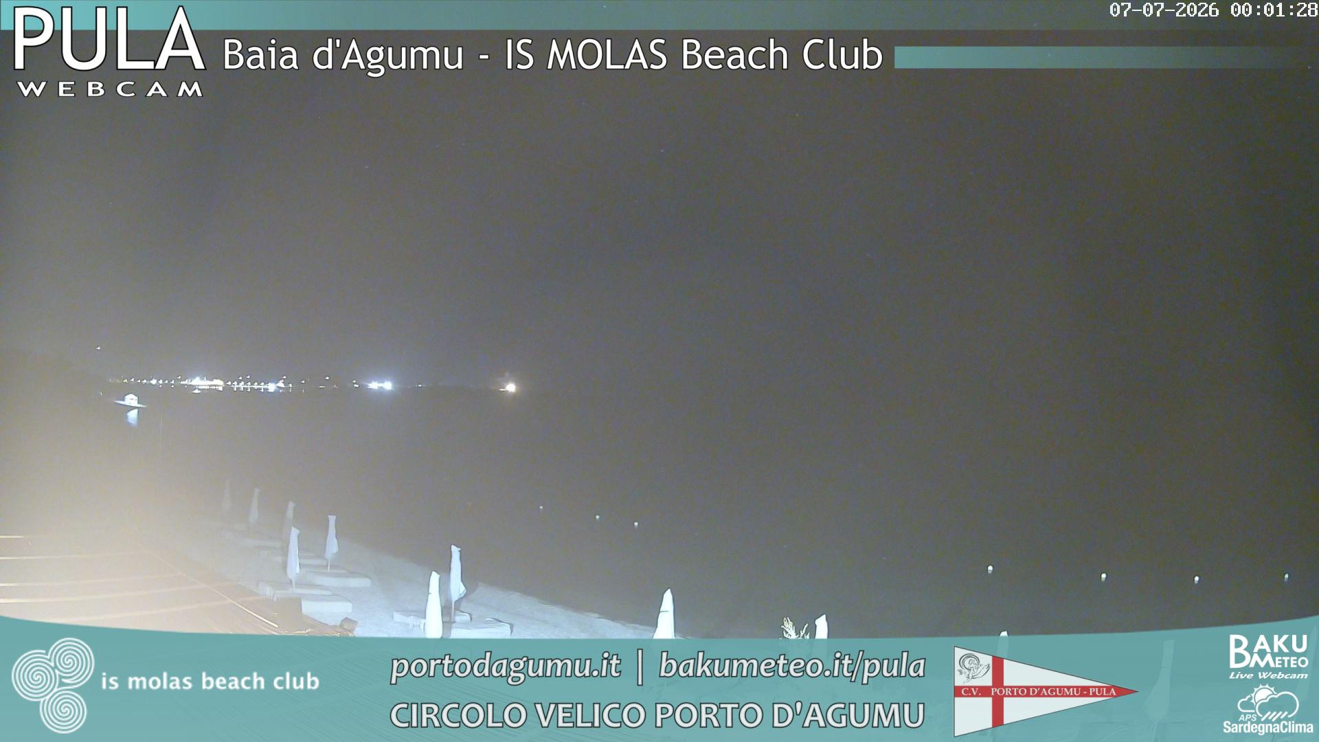 time-lapse frame, Porto d'Agumu webcam