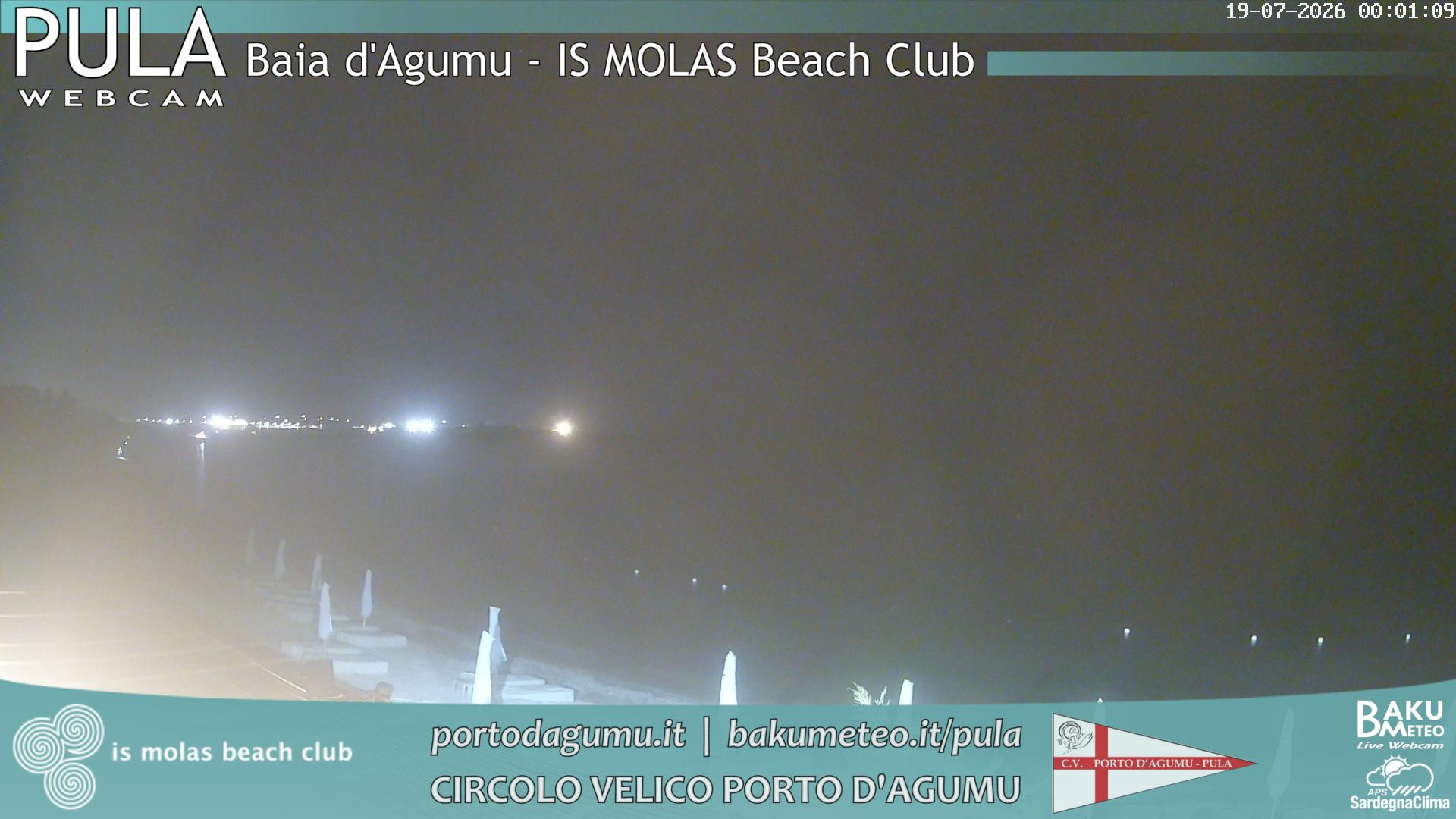 time-lapse frame, Porto d'Agumu webcam