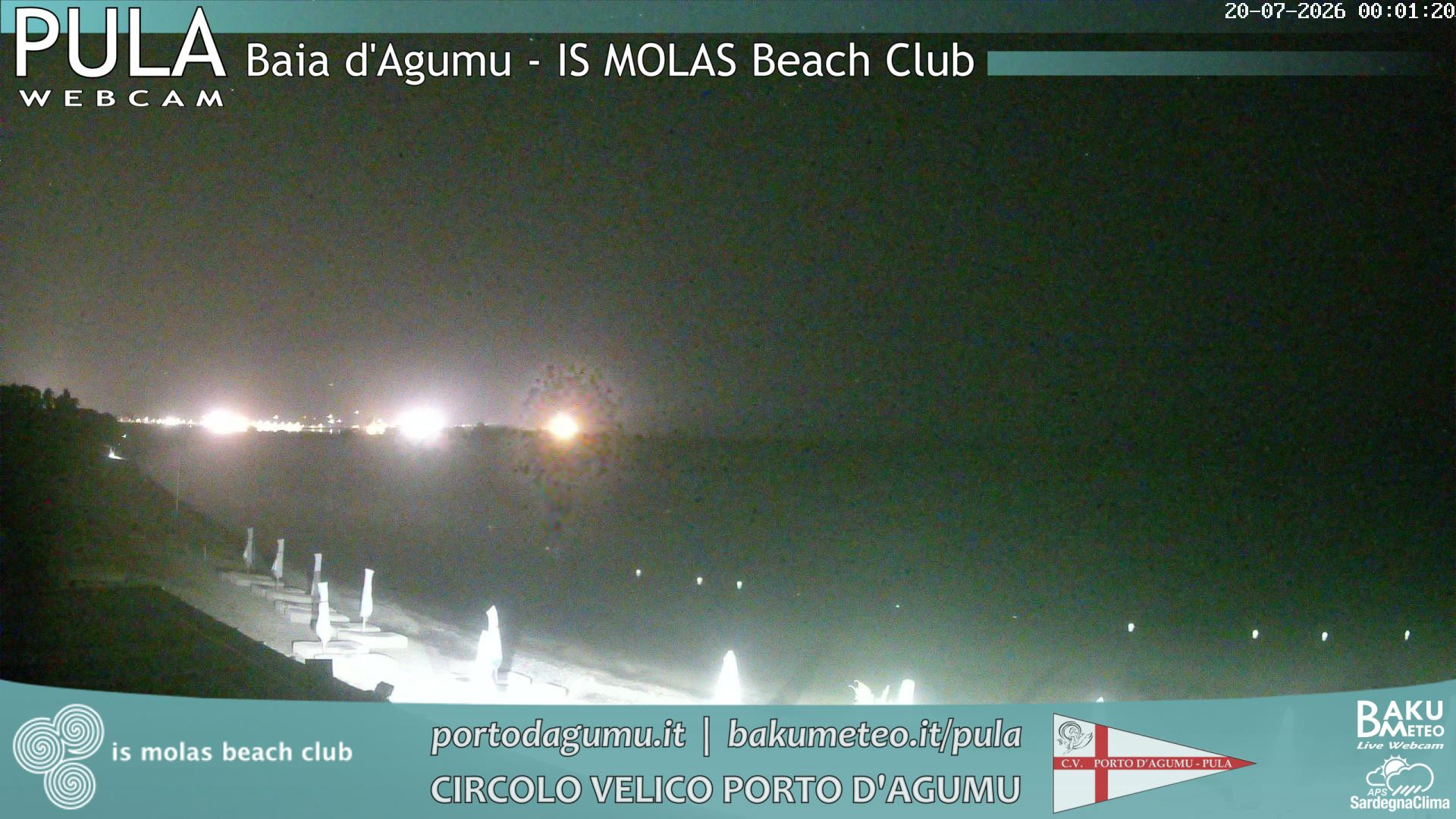 time-lapse frame, Porto d'Agumu webcam
