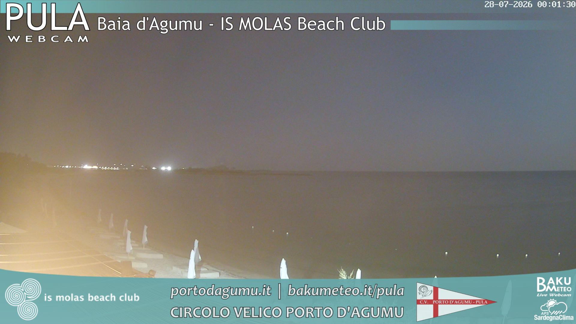 time-lapse frame, Porto d'Agumu webcam