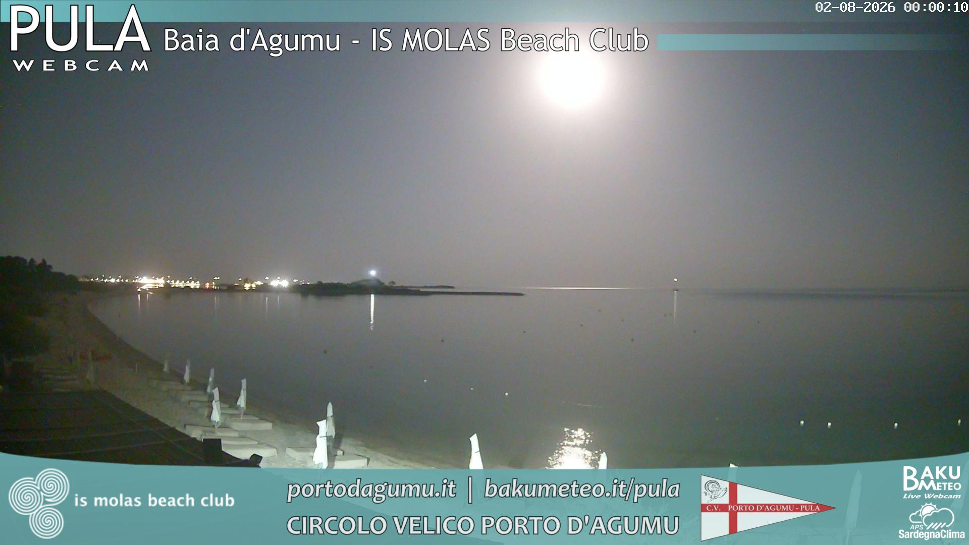 time-lapse frame, Porto d'Agumu webcam