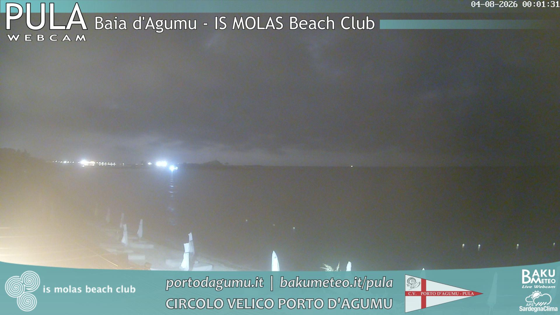 time-lapse frame, Porto d'Agumu webcam