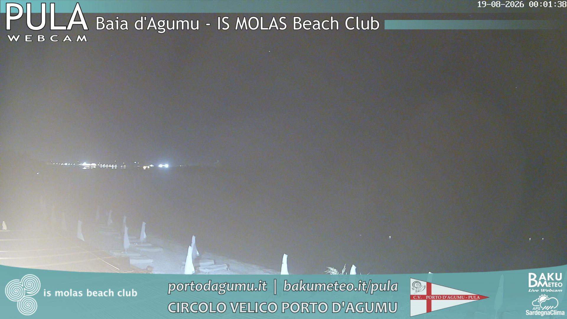 time-lapse frame, Porto d'Agumu webcam