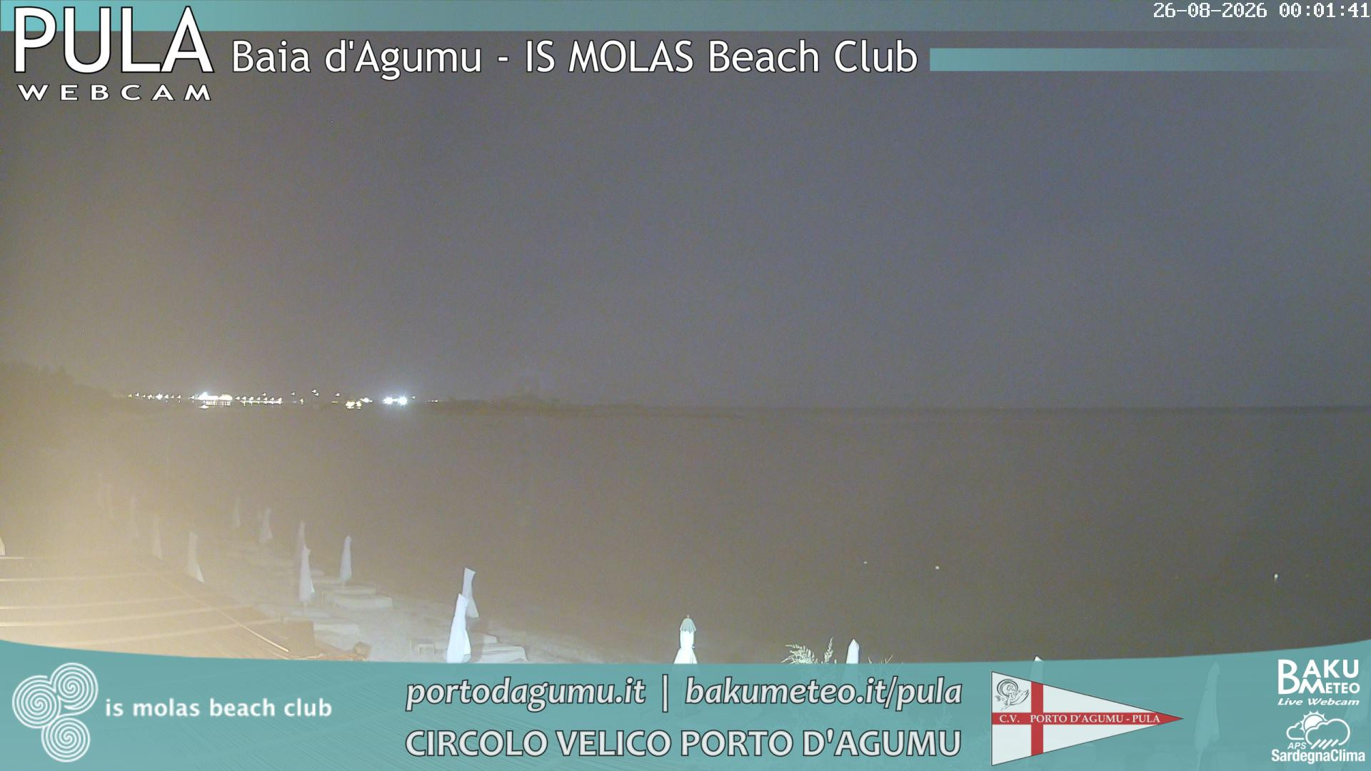time-lapse frame, Porto d'Agumu webcam