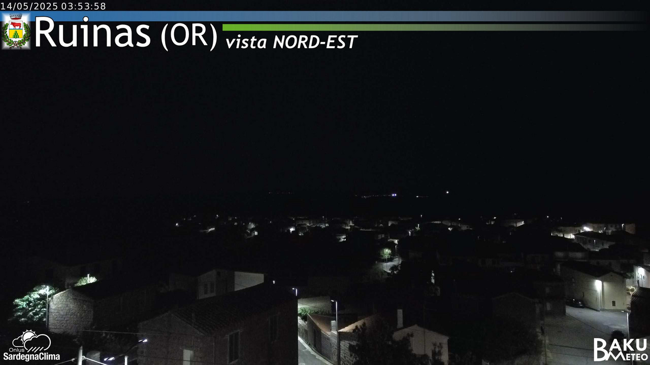time-lapse frame, Ruinas NE webcam