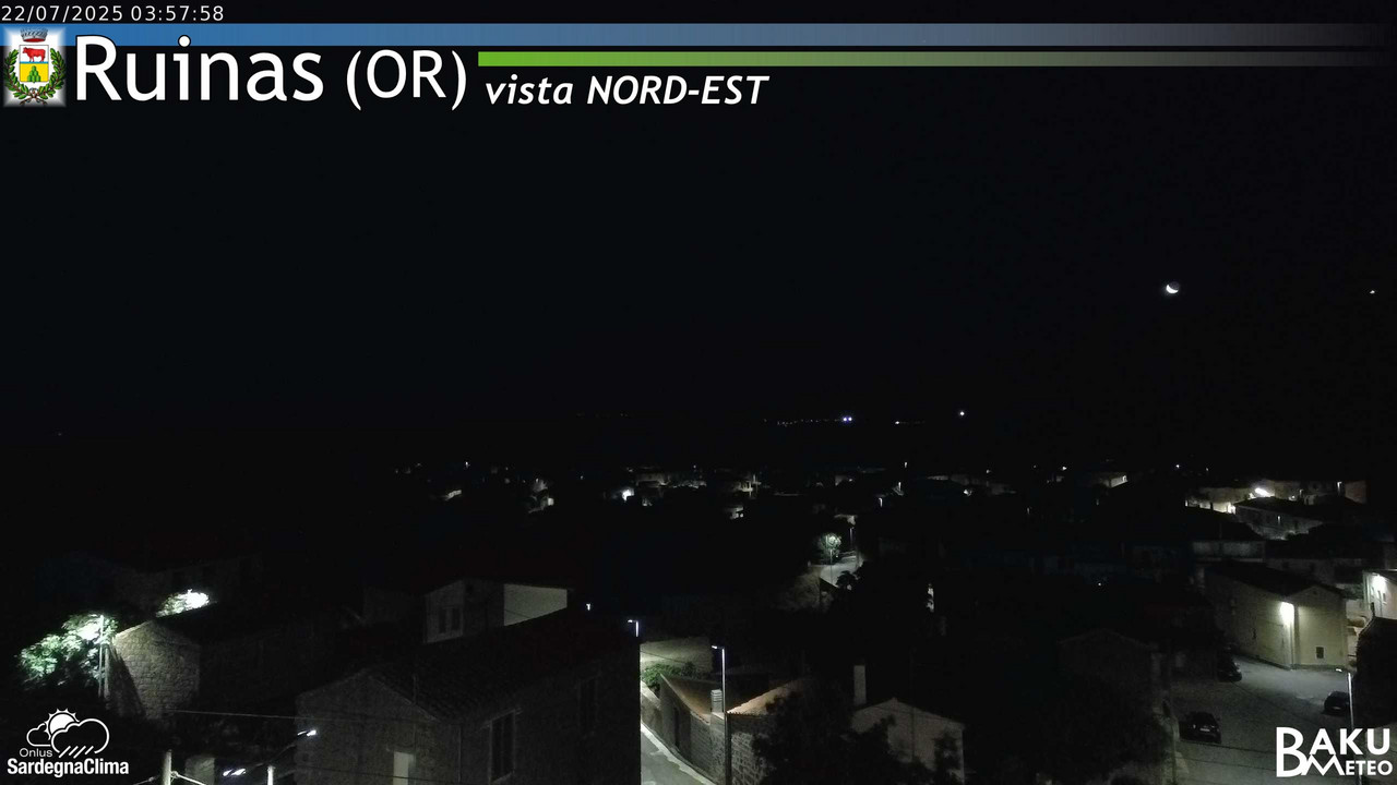 time-lapse frame, Ruinas NE webcam