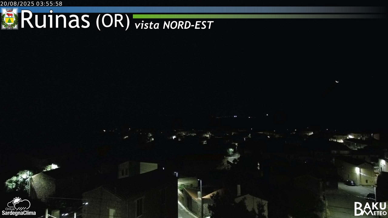 time-lapse frame, Ruinas NE webcam