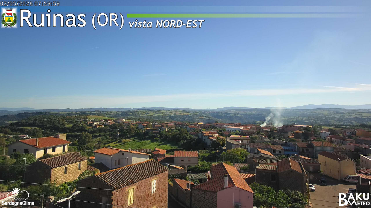 time-lapse frame, Ruinas NE webcam