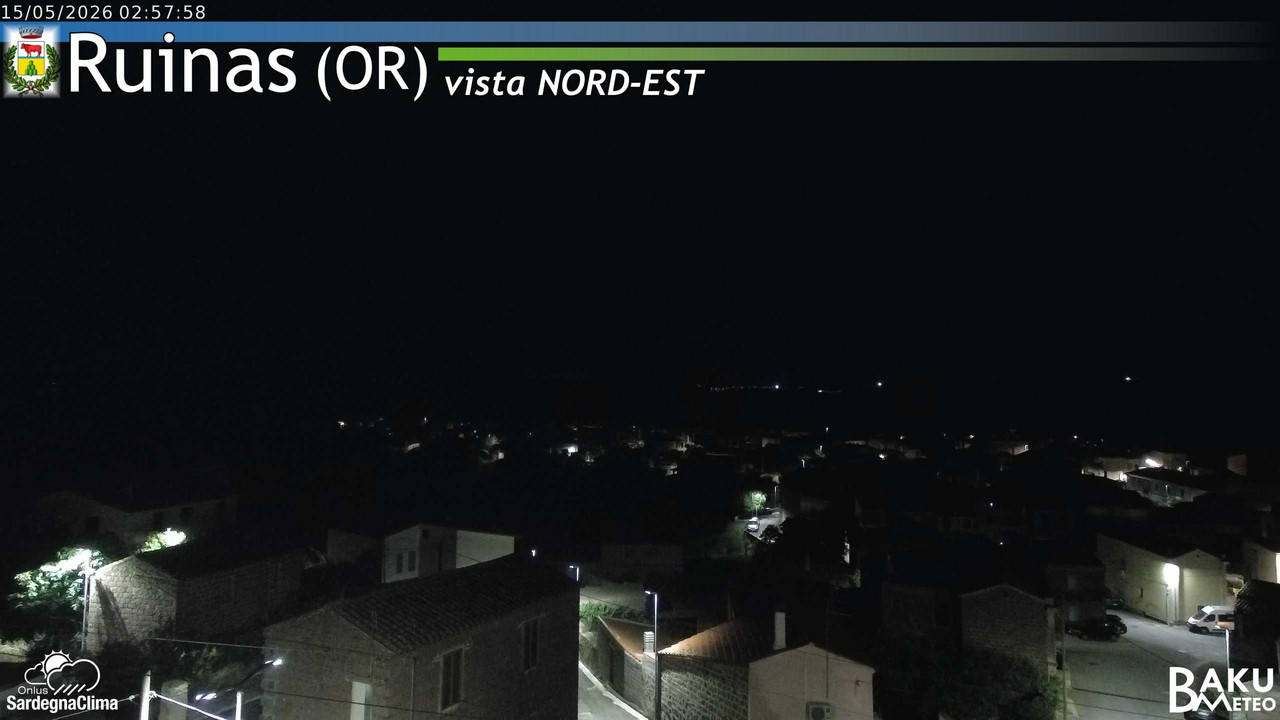time-lapse frame, Ruinas NE webcam