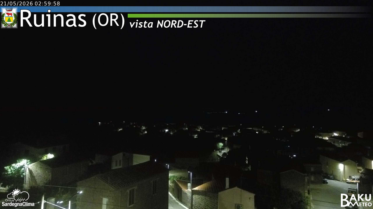 time-lapse frame, Ruinas NE webcam