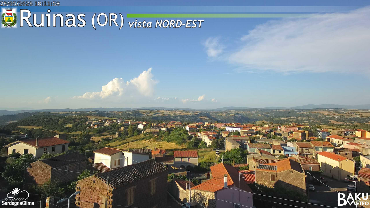 time-lapse frame, Ruinas NE webcam