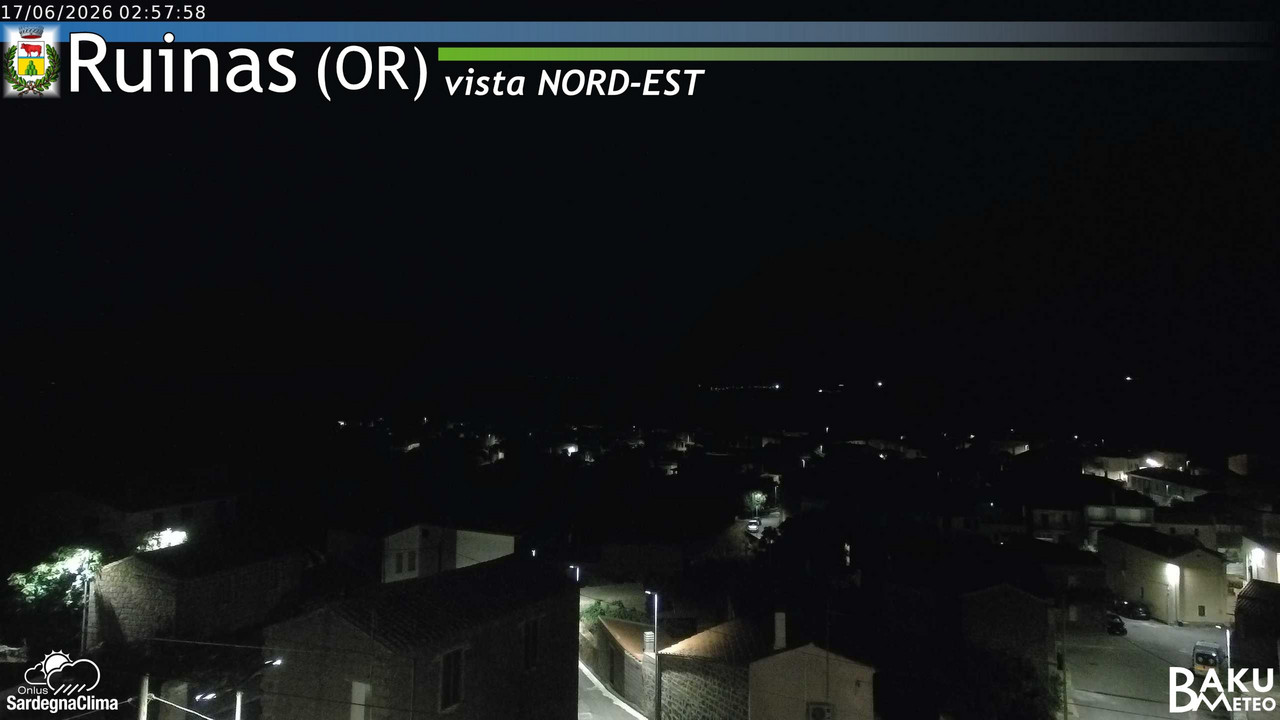 time-lapse frame, Ruinas NE webcam