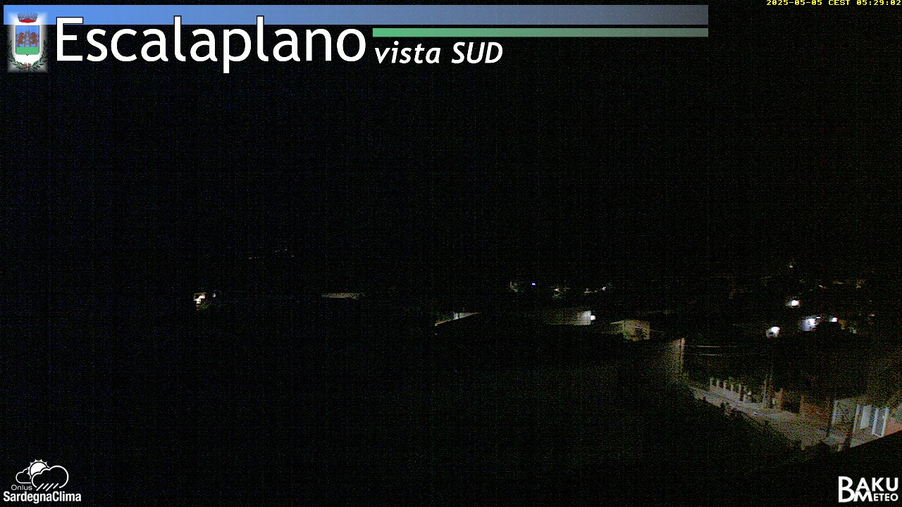 time-lapse frame, Escalaplano webcam