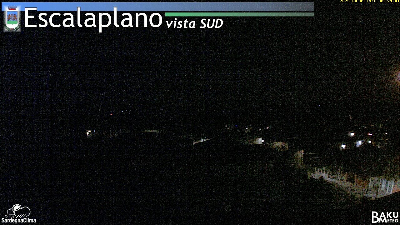 time-lapse frame, Escalaplano webcam