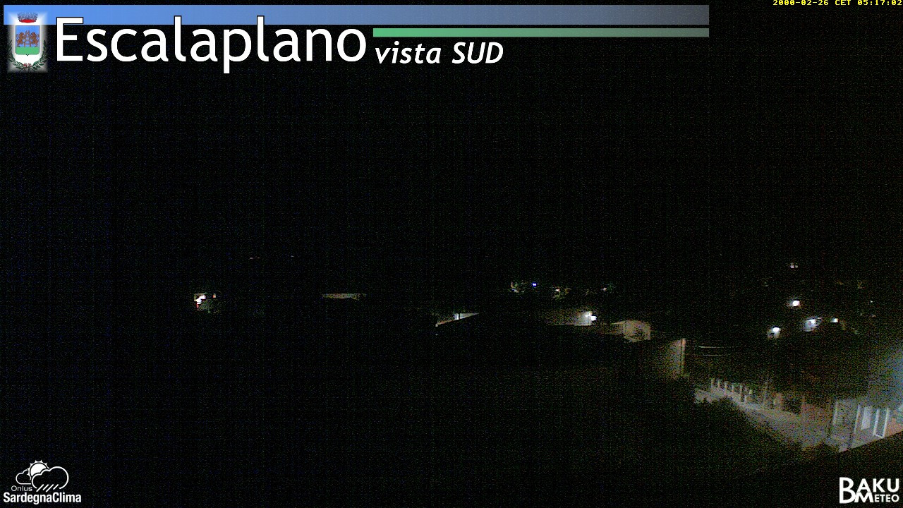 time-lapse frame, Escalaplano webcam