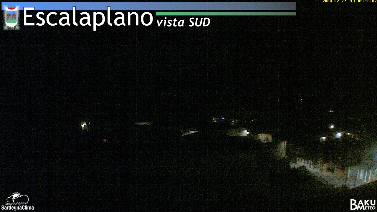 time-lapse frame, Escalaplano webcam