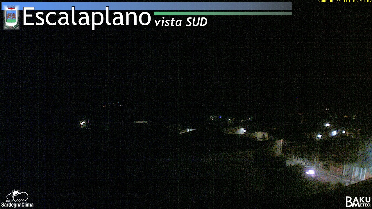 time-lapse frame, Escalaplano webcam