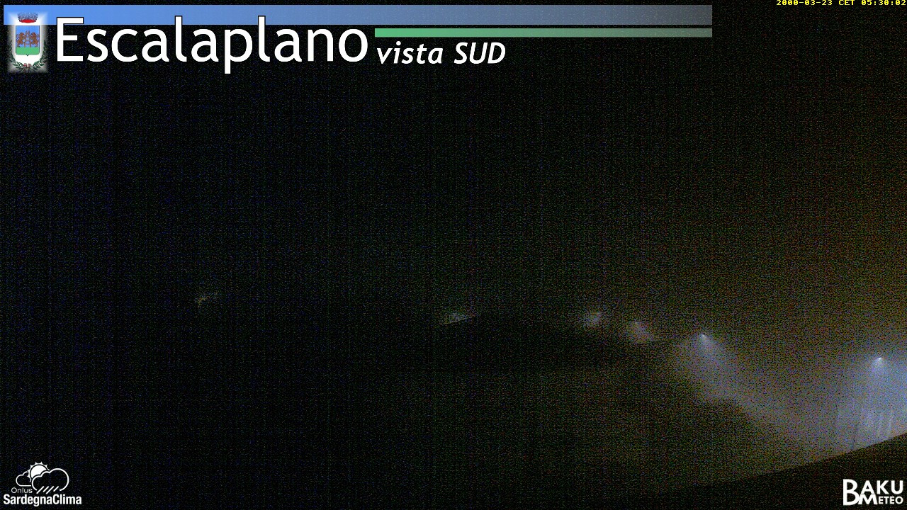 time-lapse frame, Escalaplano webcam