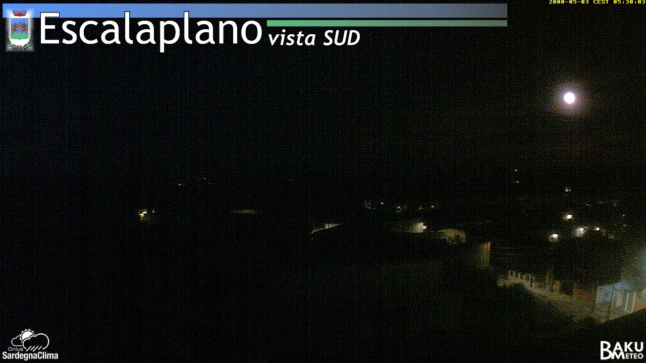 time-lapse frame, Escalaplano webcam