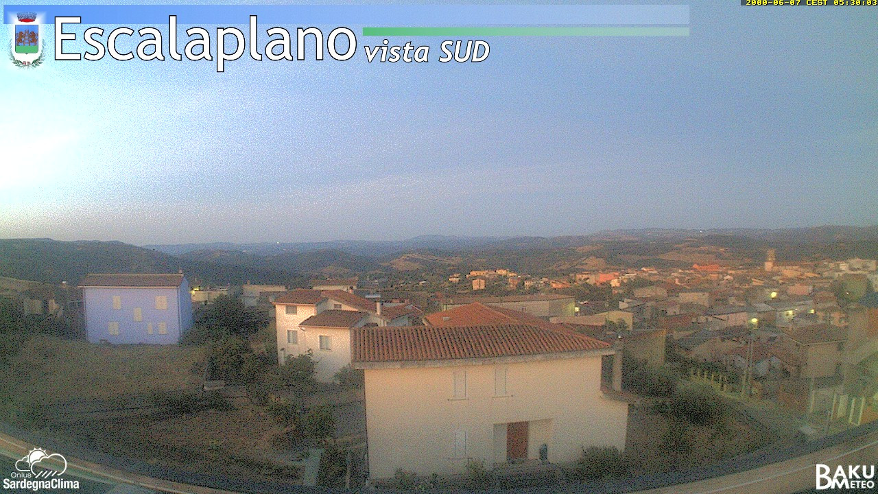 time-lapse frame, Escalaplano webcam