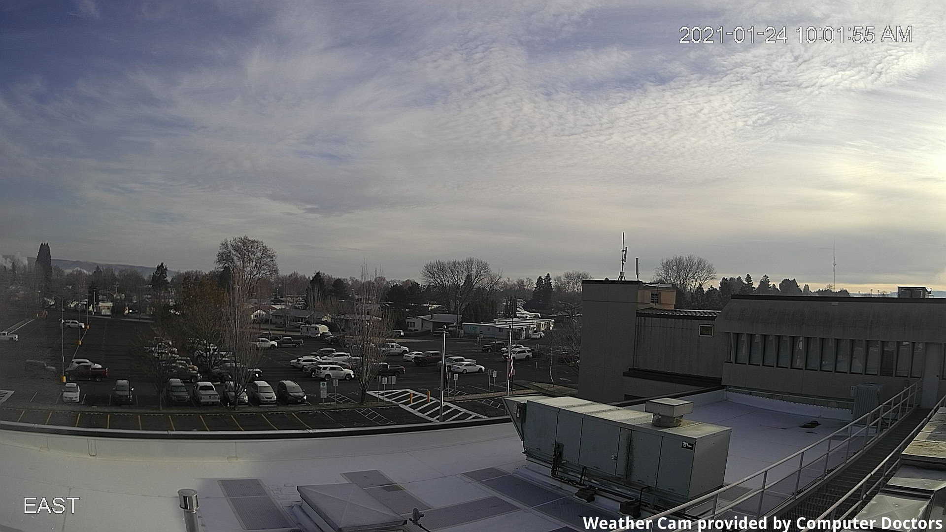 time-lapse frame, East webcam