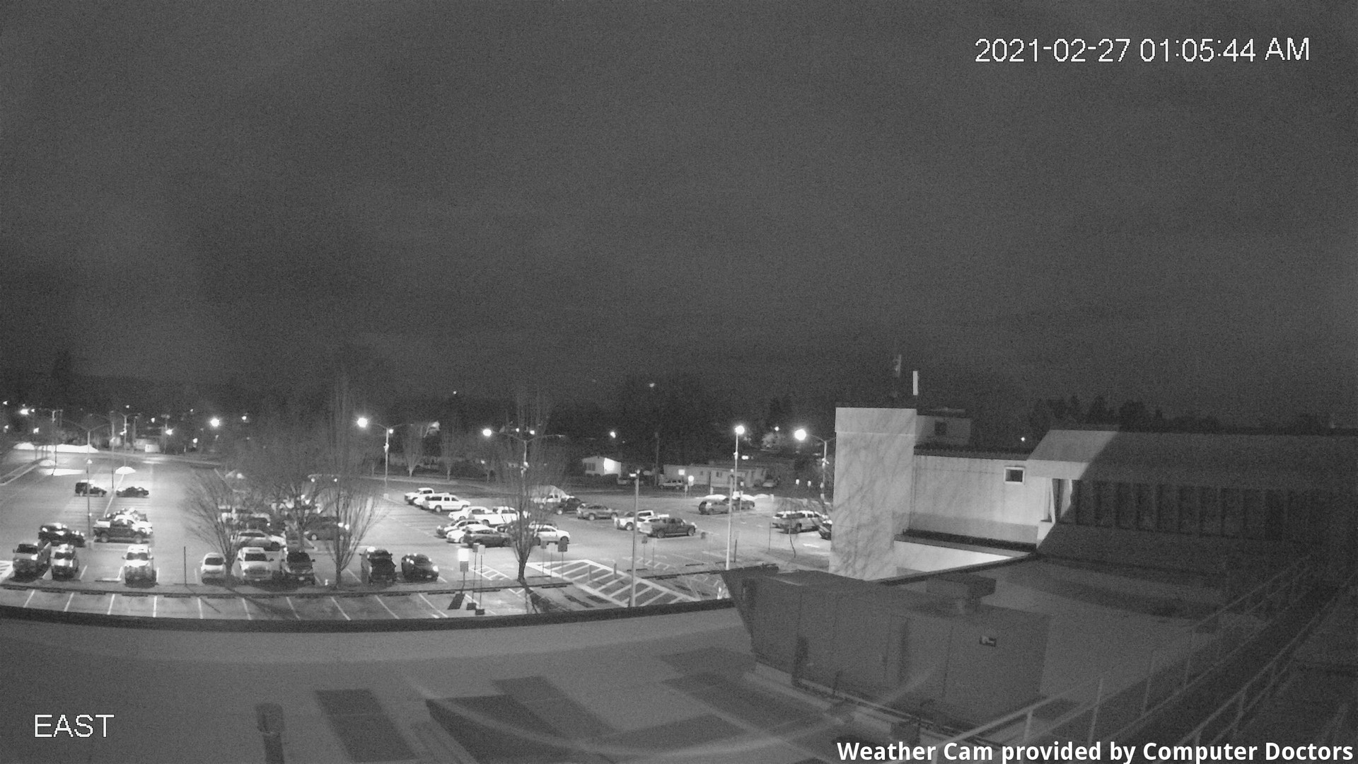 time-lapse frame, East webcam