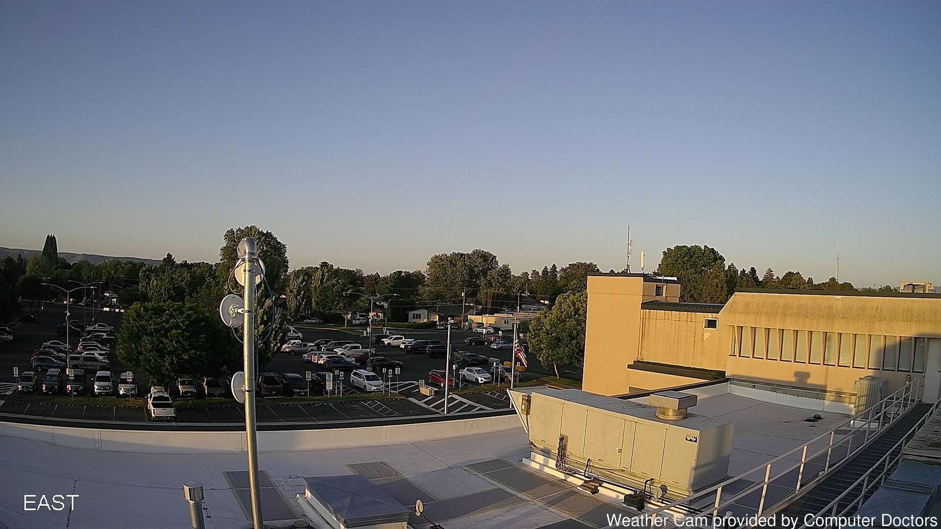 time-lapse frame, East webcam