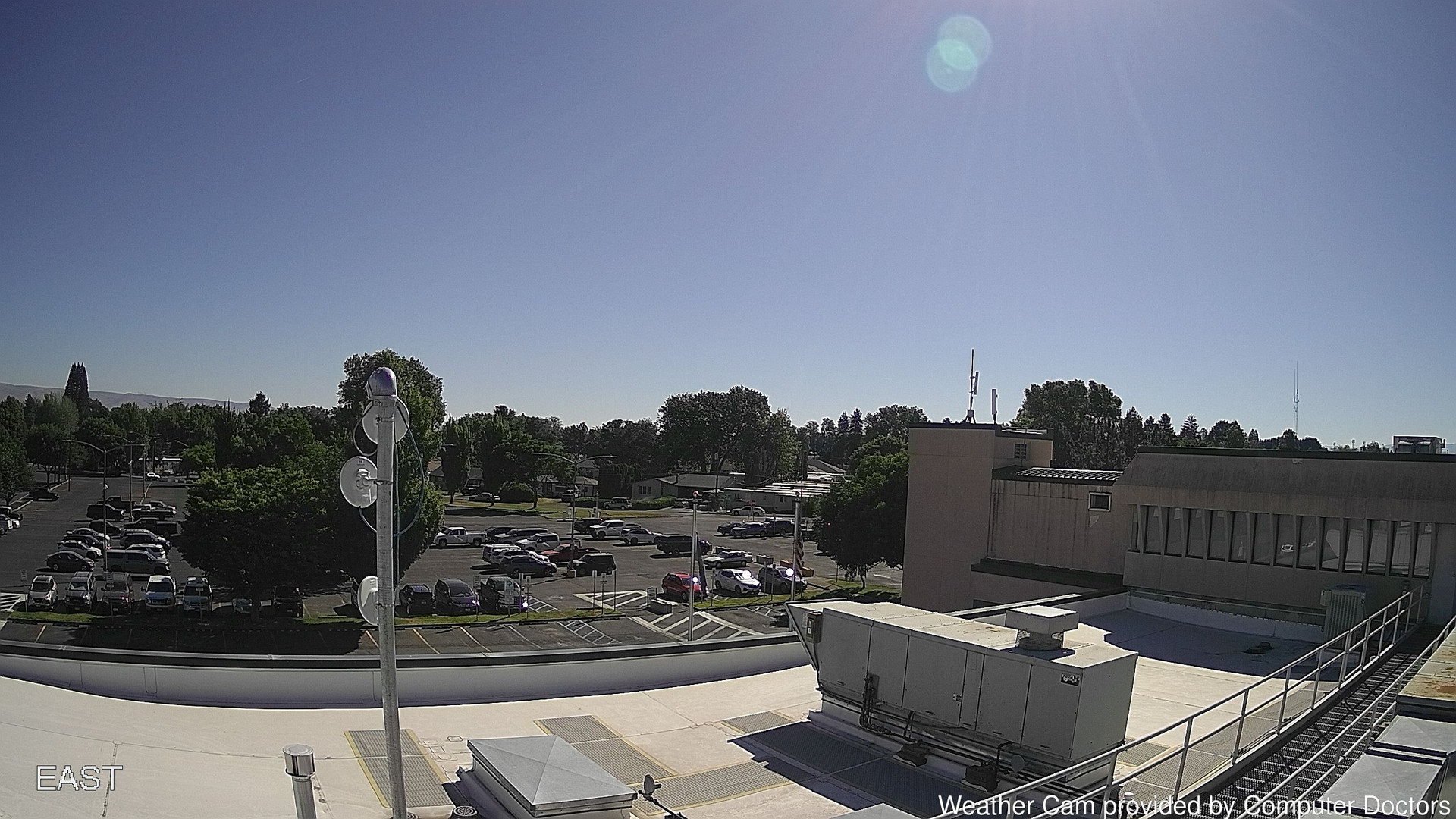 time-lapse frame, East webcam