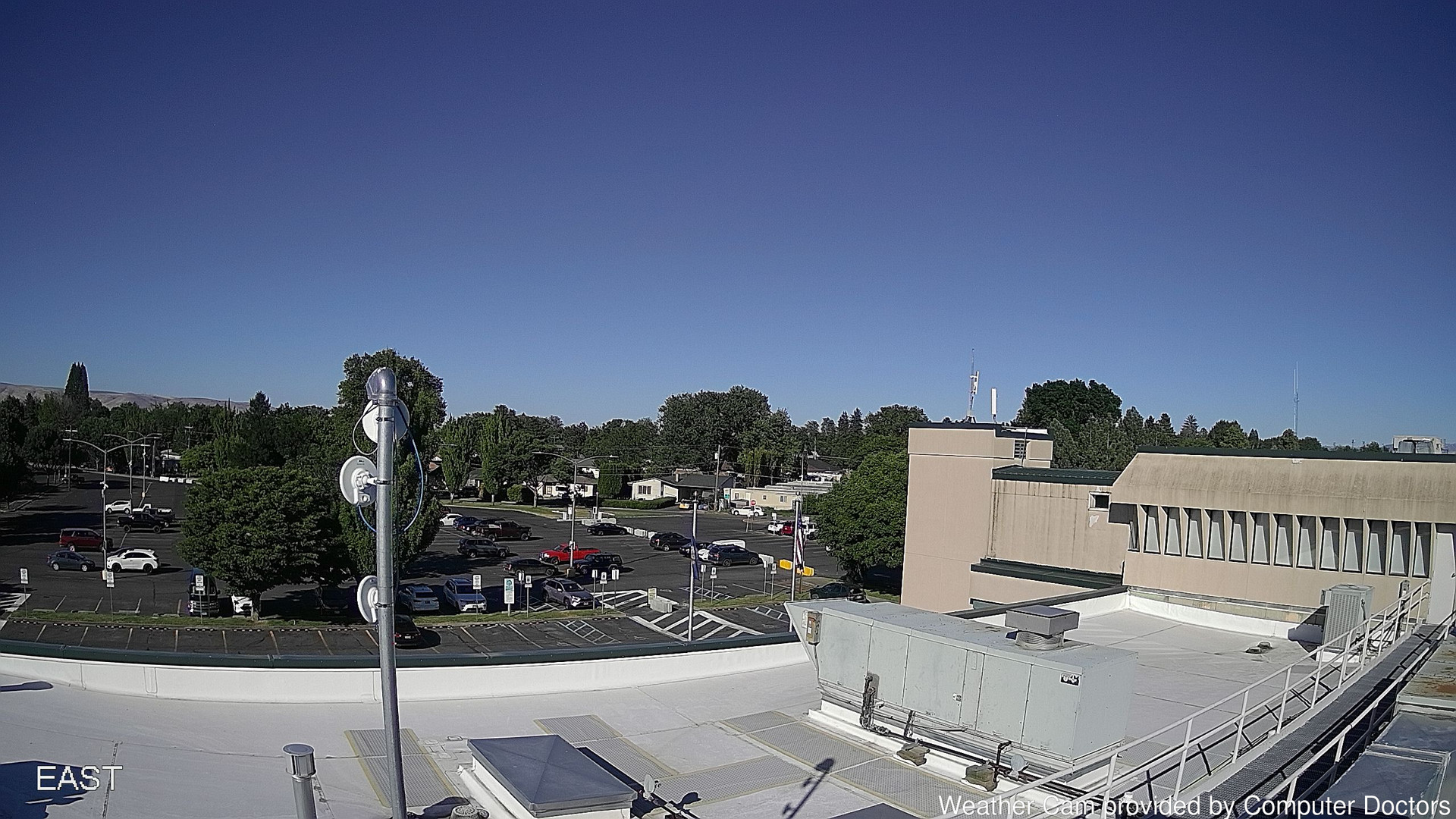 time-lapse frame, East webcam