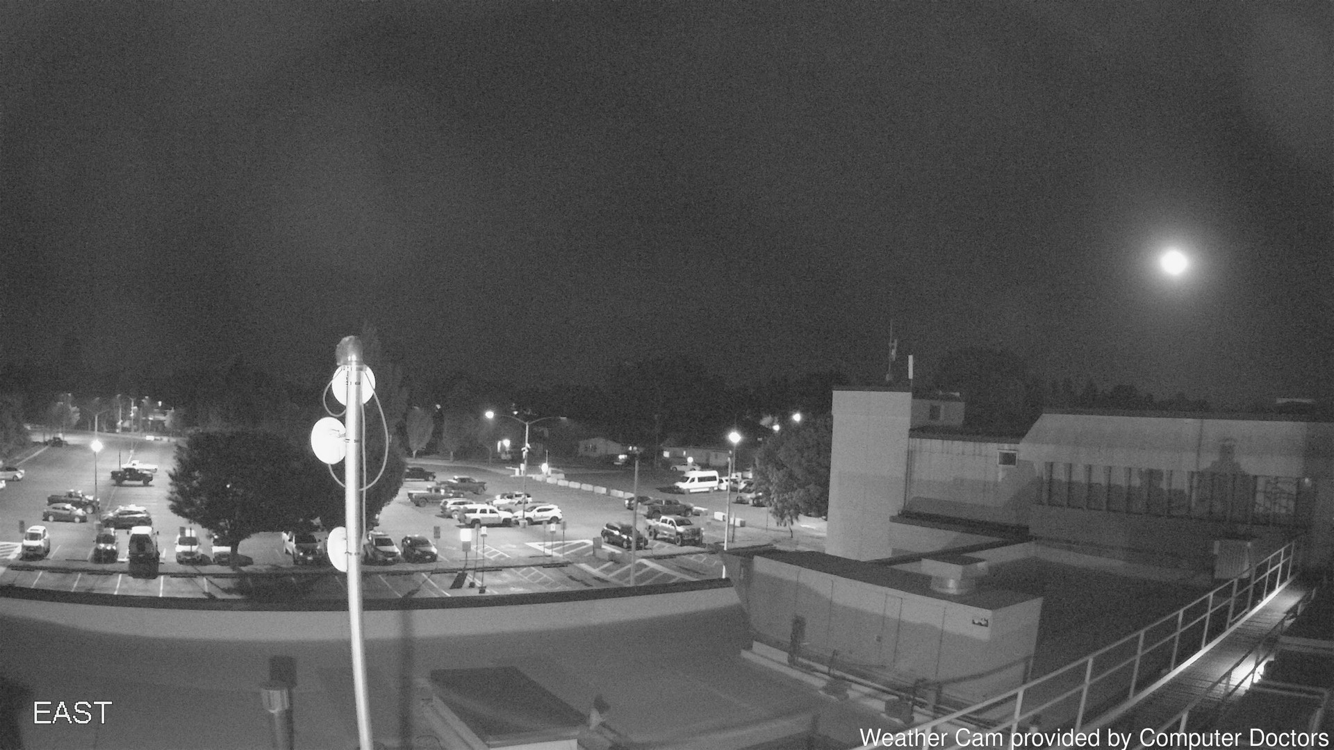 time-lapse frame, East webcam