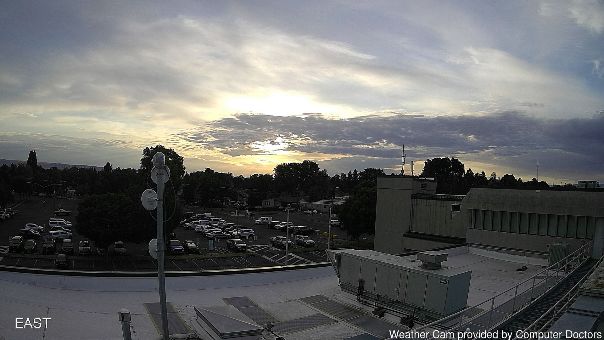 time-lapse frame, East webcam